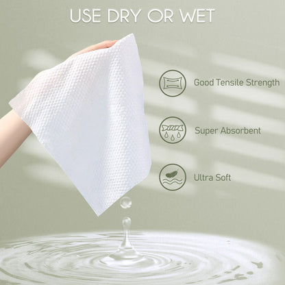 Disposable One Wash Clean Face Towels