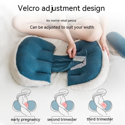 Waist Side Pillow Belly Support During Pregnancy Sleeping U-shaped Cushion