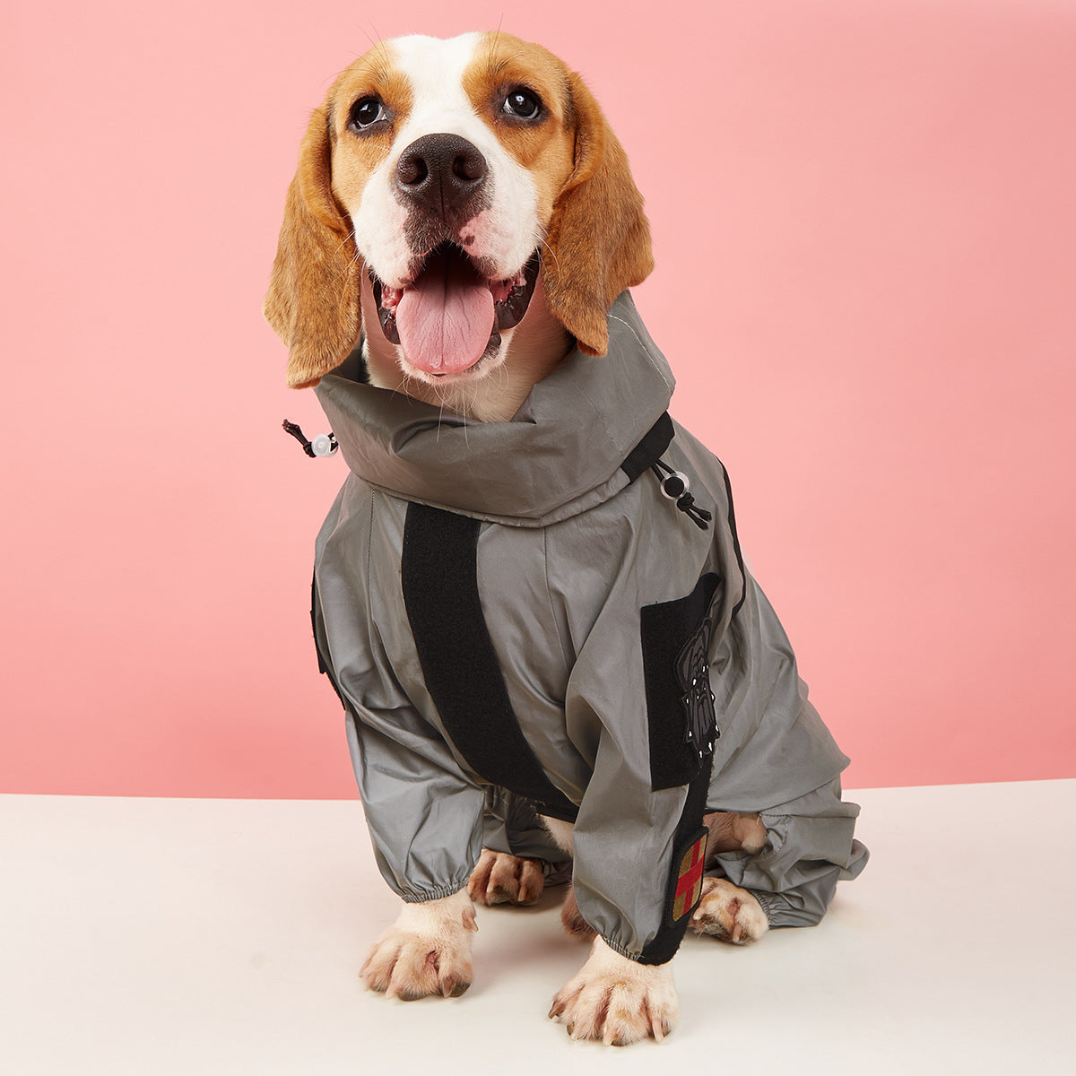 New Reflective Four Legged Raincoat For Pets