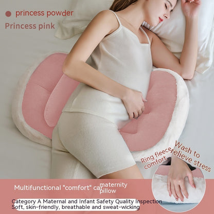 Waist Side Pillow Belly Support During Pregnancy Sleeping U-shaped Cushion