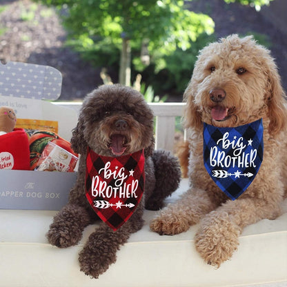 Personalized Pet Bandana – Welcoming Your New Baby with Style