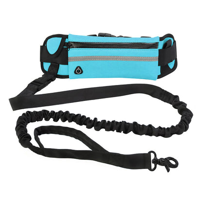 Hands Free Dog Leash Pet Walking And Training Belt With Shock Absorbing Bungee Leash For Up To 180lbs Large Dogs