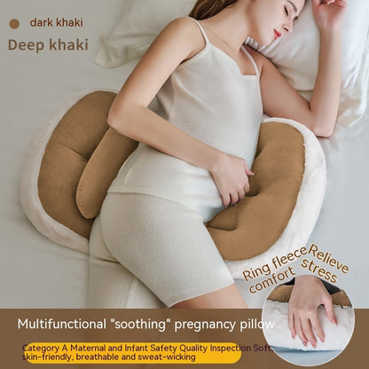 Waist Side Pillow Belly Support During Pregnancy Sleeping U-shaped Cushion