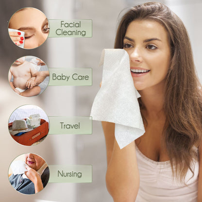 Disposable One Wash Clean Face Towels